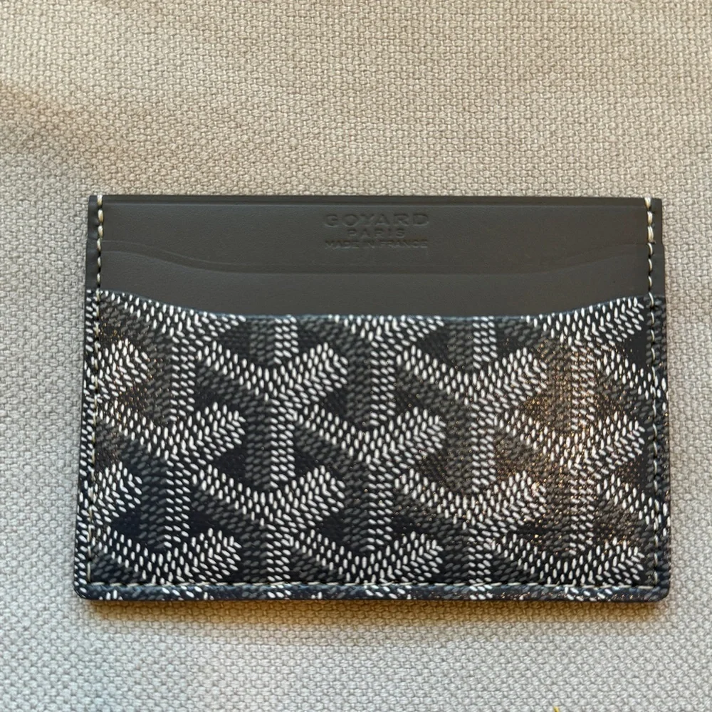 NWT🖤GOYARD🖤Goyardine Saint Sulpice Card Holder